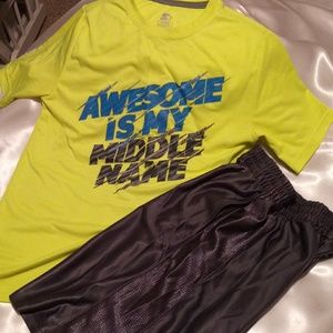 Boys Starter 2-piece Shirt & Short Set